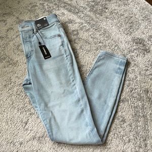 Express Skinny High Rise Jeans